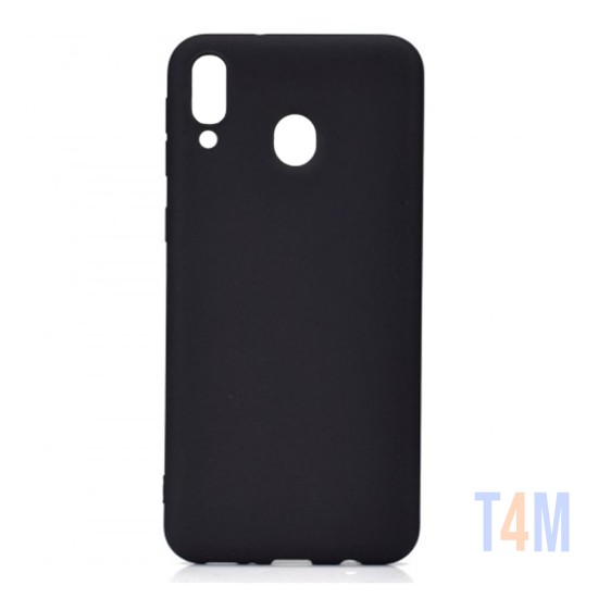 Funda de Silicona Suave para Samsung Galaxy A20/A30 Negro